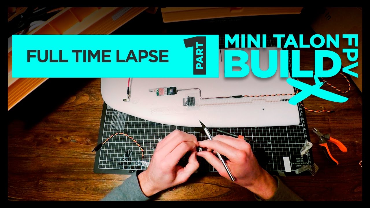 🛠️X-UAV MINI TALON FPV BUILD FULL TIME LAPSE PART 1