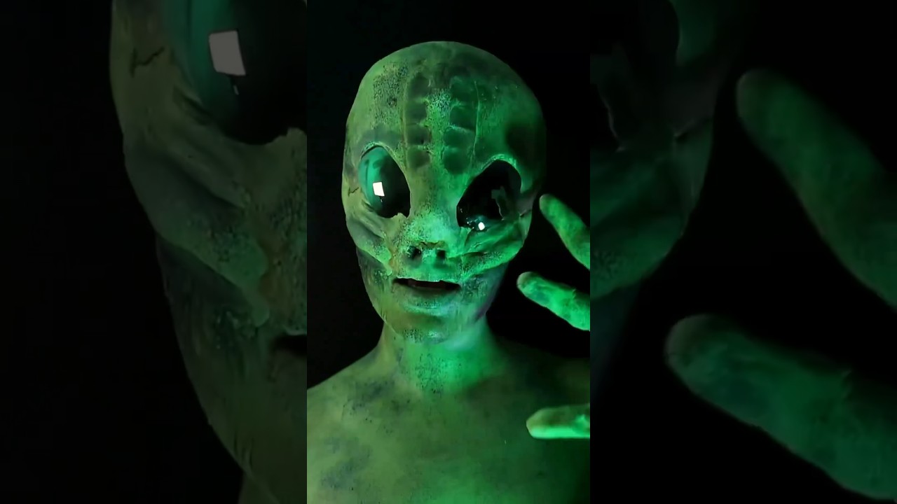 ALIEN makeup tutorial 👽🛸 