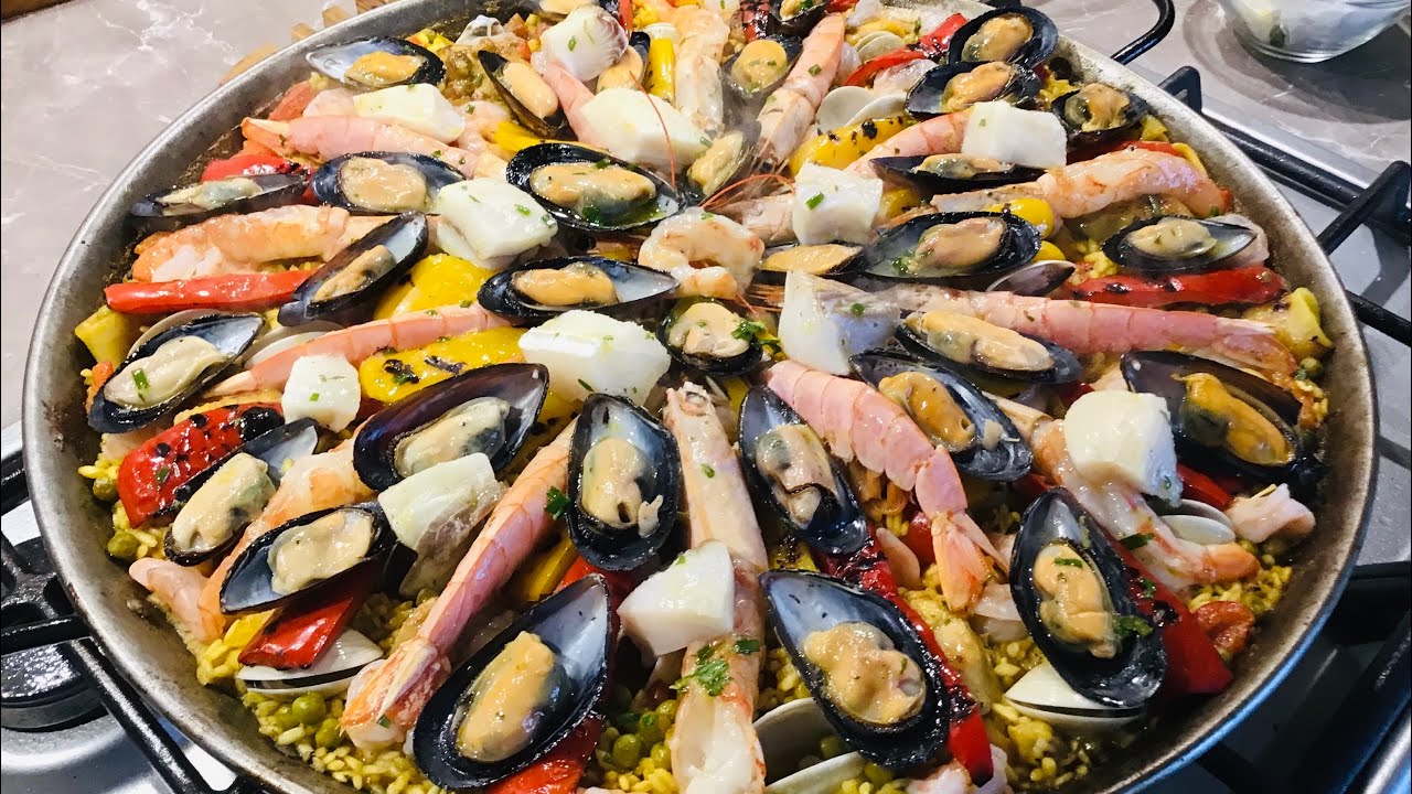Paella 🥘 ai  frutti di mare