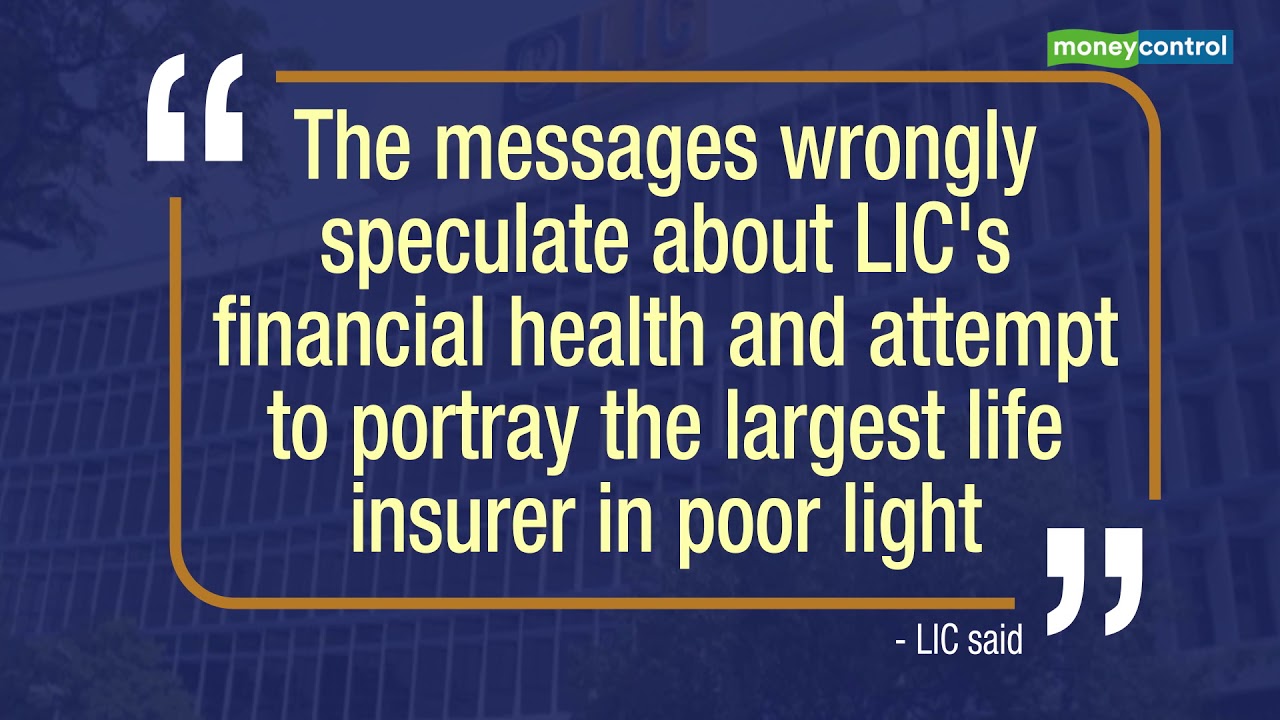 LIC refutes wealth erosion rumours, says it is in sound financial health