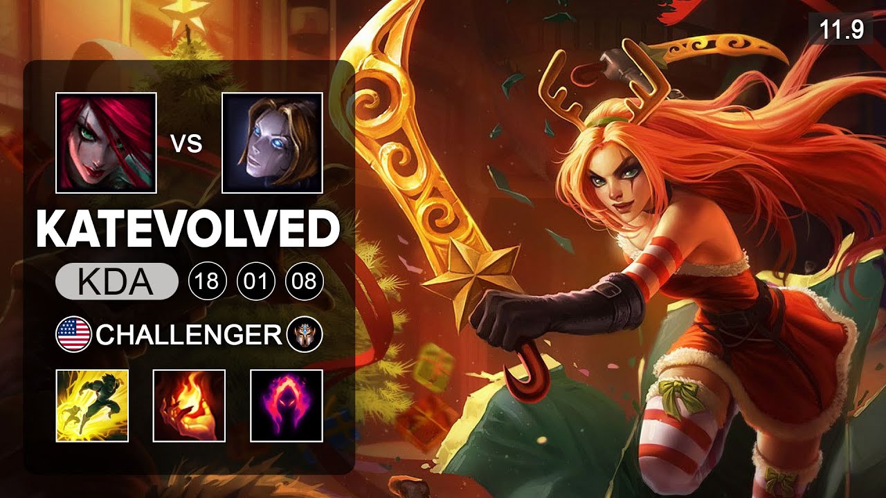 KatEvolved Katarina Mid vs Orianna - NA Challenger Patch 11.9