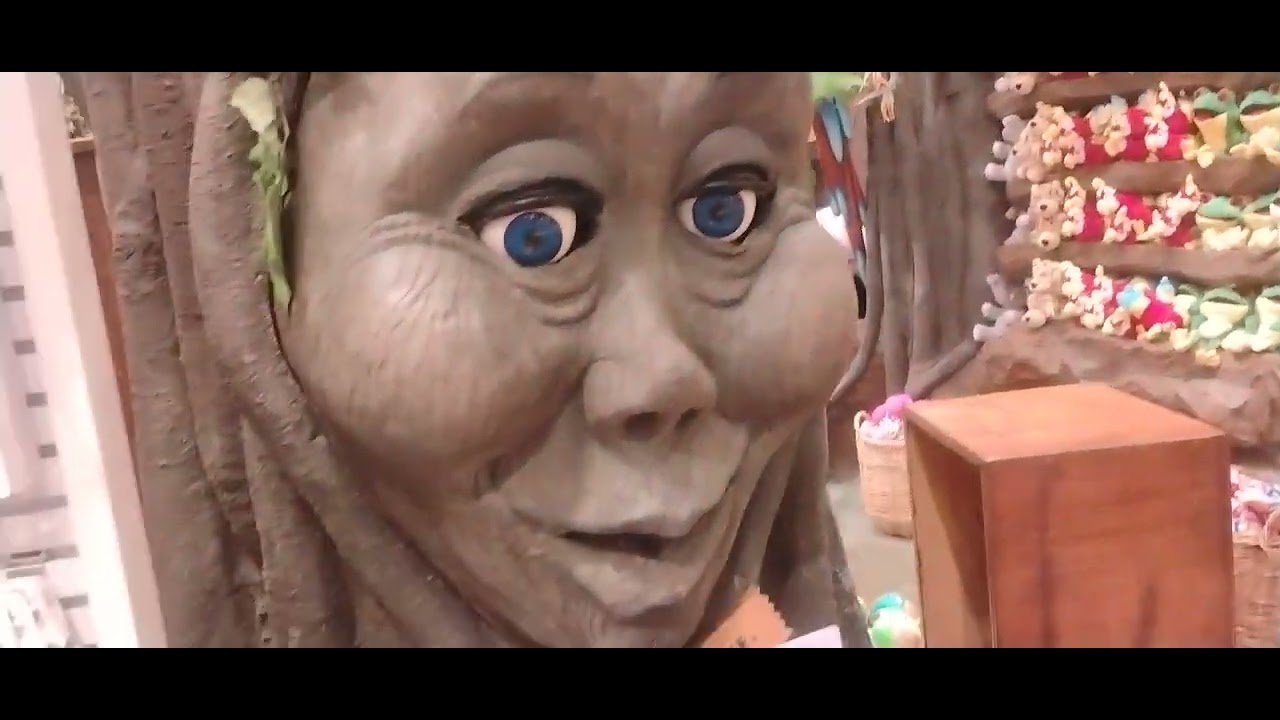 Rainforest Cafe in the mall