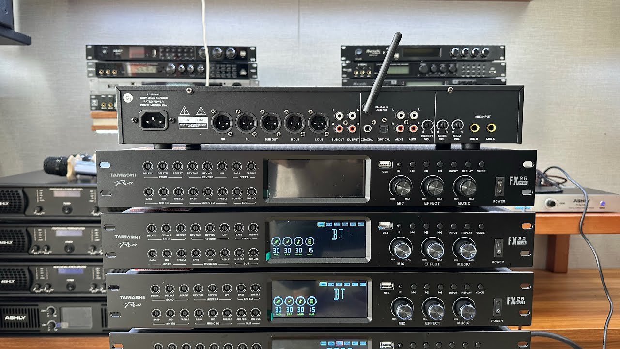 [GIẢM SÂU] Vang cơ lai số Tamashi FX25 Plus | Echo - Reverb RIÊNG BIỆT | Chỉ 1350k | LH: 0981058656