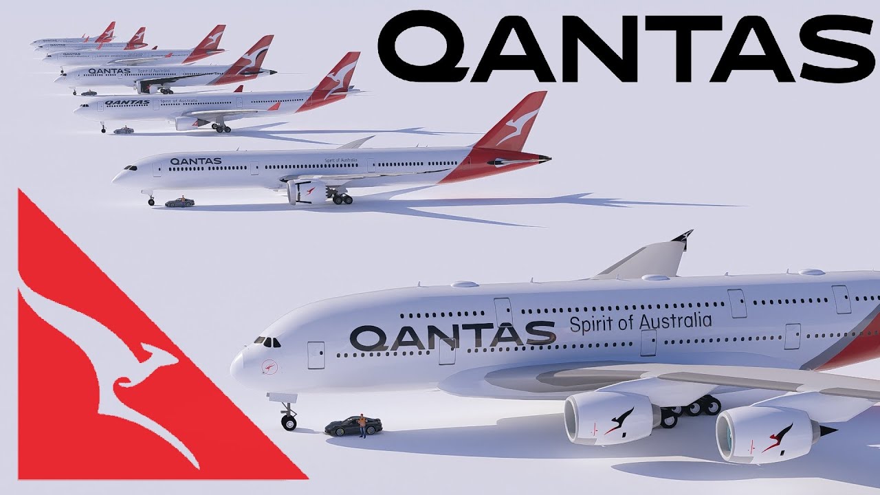 Overview of Qantas Airways Main Aircraft Fleet (March 2025)