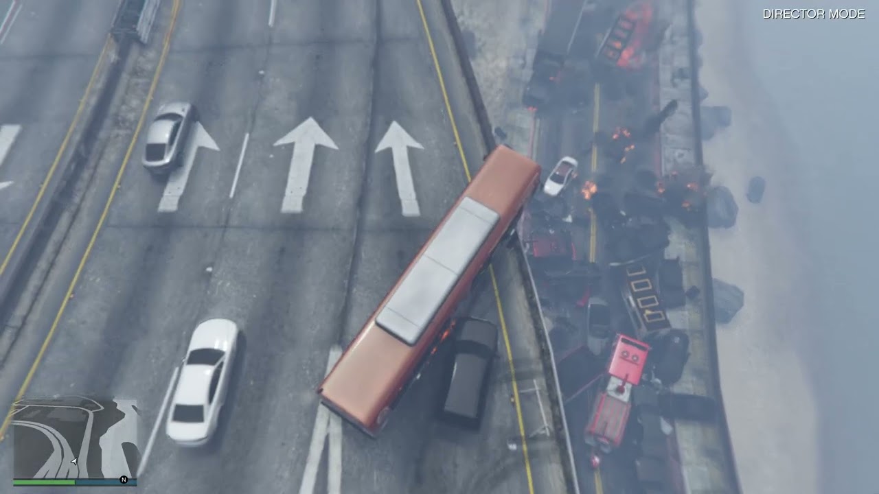 Why Are GTAV NPCs Driving Off Overpasses Funny & Jaw Dropping Moments!