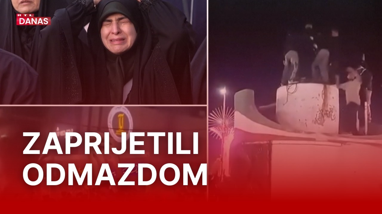 Dok jedni slave kraj režima, drugi žale za ajatolahom: 'Spalili su srce iranskog naroda' | RTL Danas