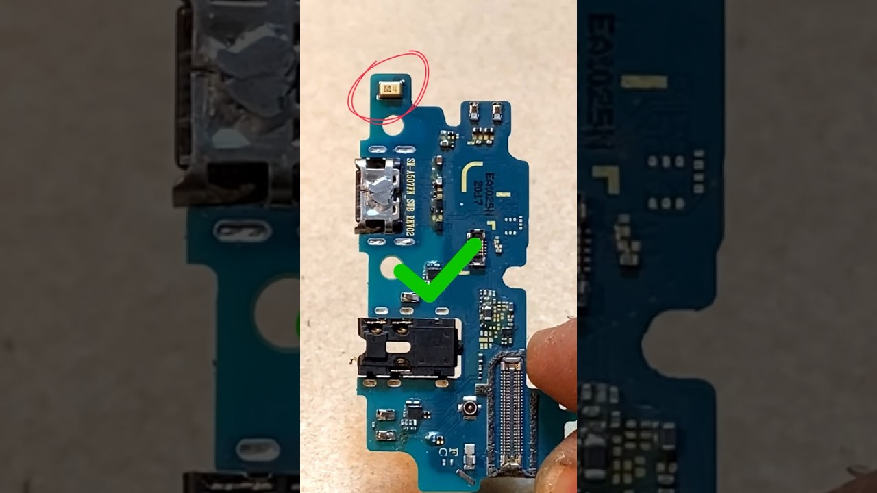 samsung a50 mic replace without smd machine #mobilerepairing