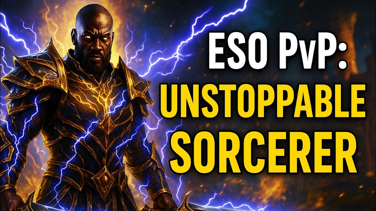 BROKEN SORC PvP Build Gameplay| Insane Damage| ESO