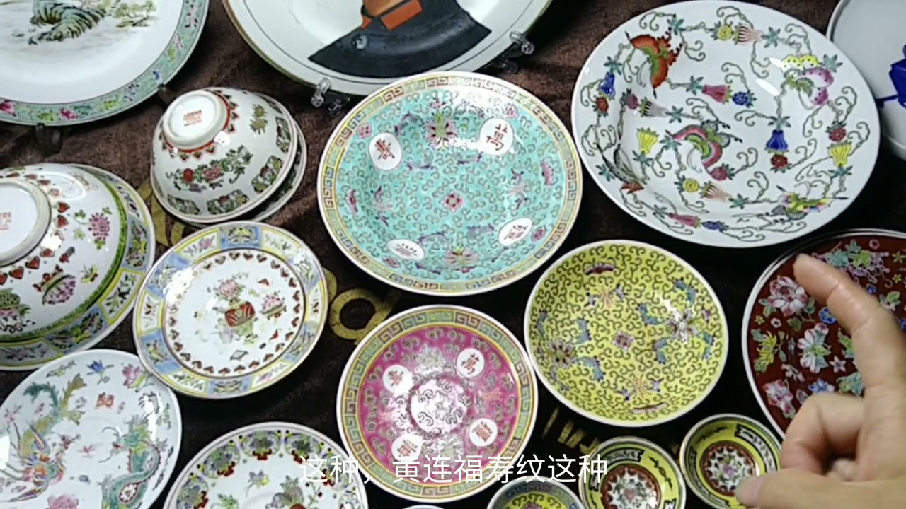 跟着宝瓷哥淘宝贝，景德镇这条瓷器地摊夜市古董味道探索与发现上