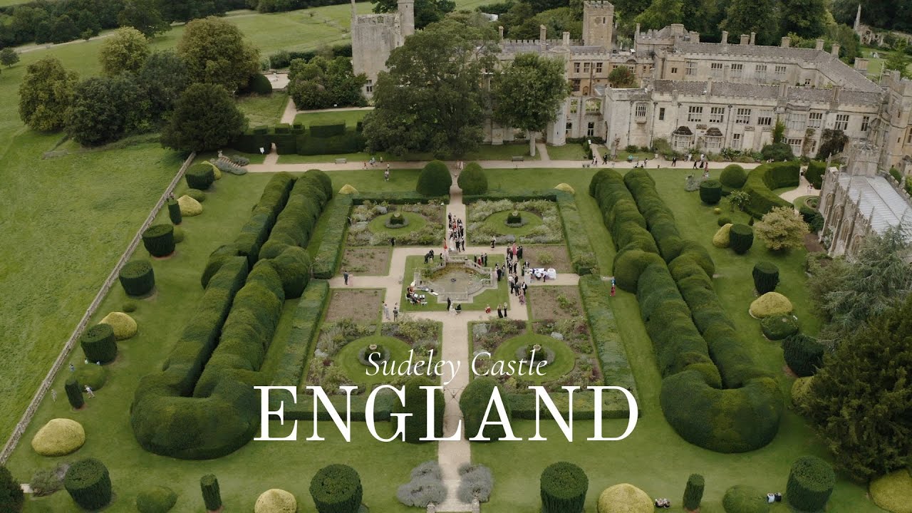 Cat & Spencer | US Couple Have A Romantic English Castle Wedding at Sudeley Castle, England