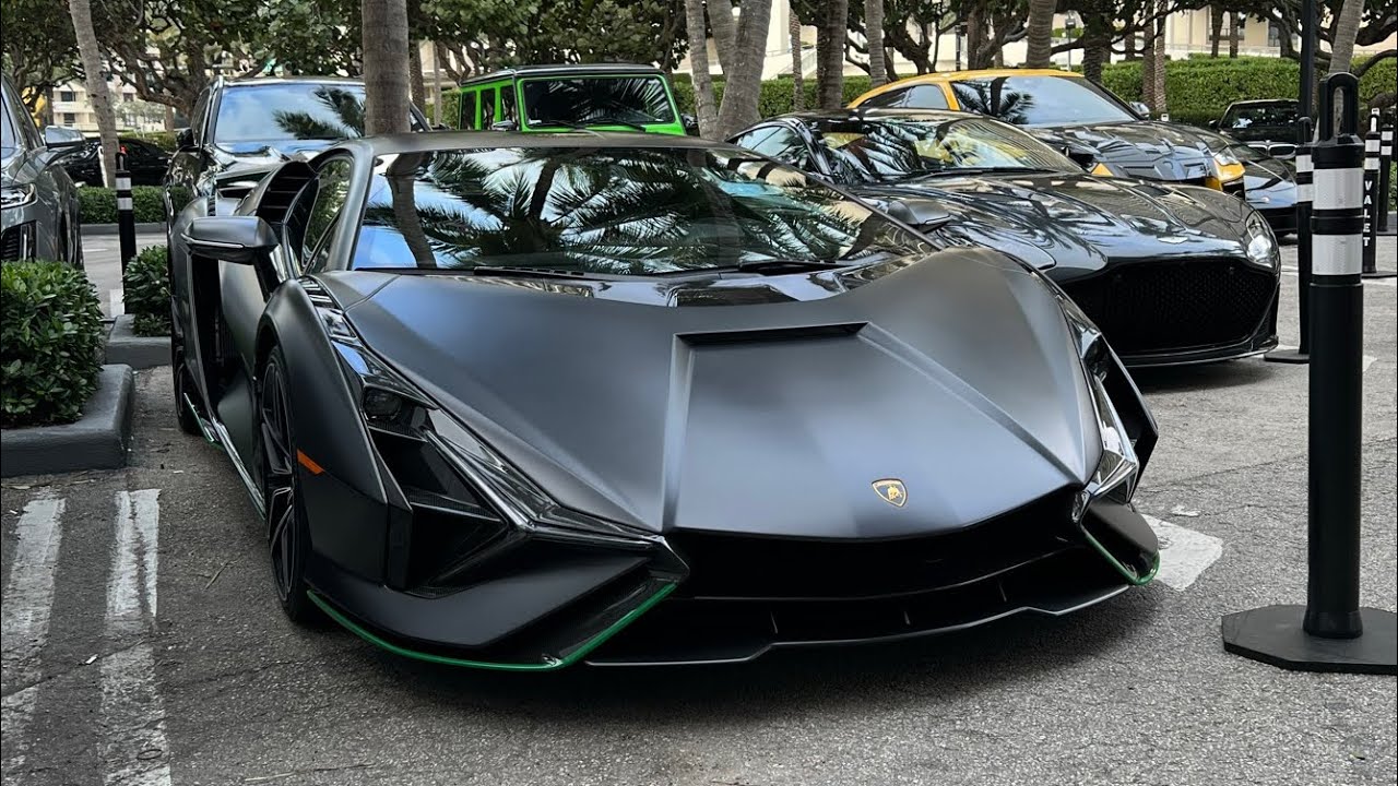 45 MIN MEGA COMPILATION!!! - Carspotting in Miami FL #carspotting #lamborghini #supercars