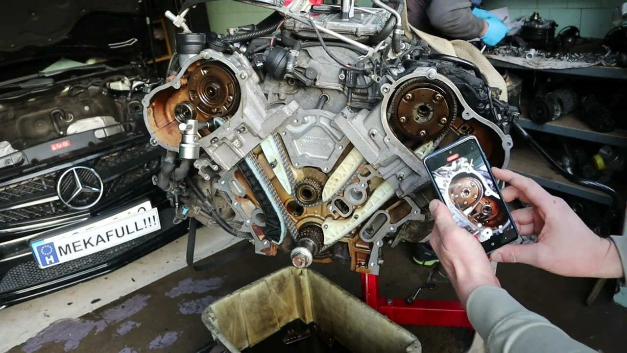 C350 CGI TIMING ADJUSTMENT M272/M273 part 1 ( Mérnöki utómunka)