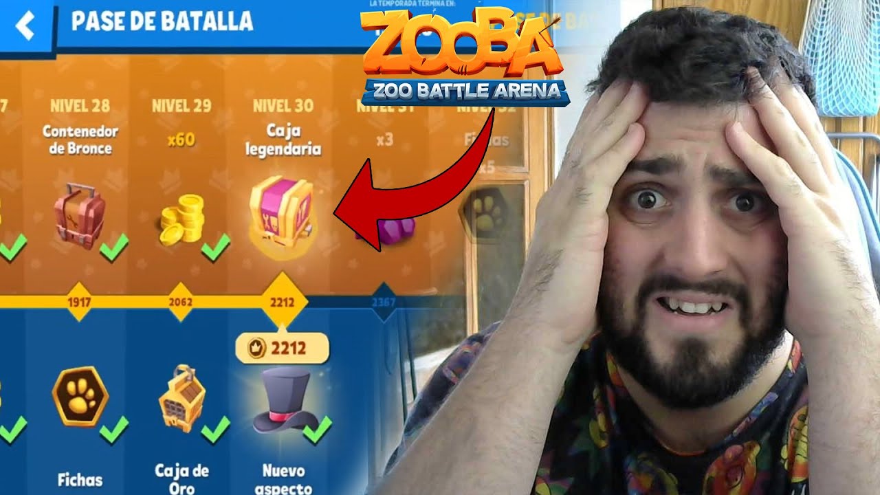 ZOOBA COMPLETANDO EL PASE DE BATALLA Y ABRIENDO LA CAJA MAS TOCHA, CJA LEGENDARIA Y MUCHAS MAS!
