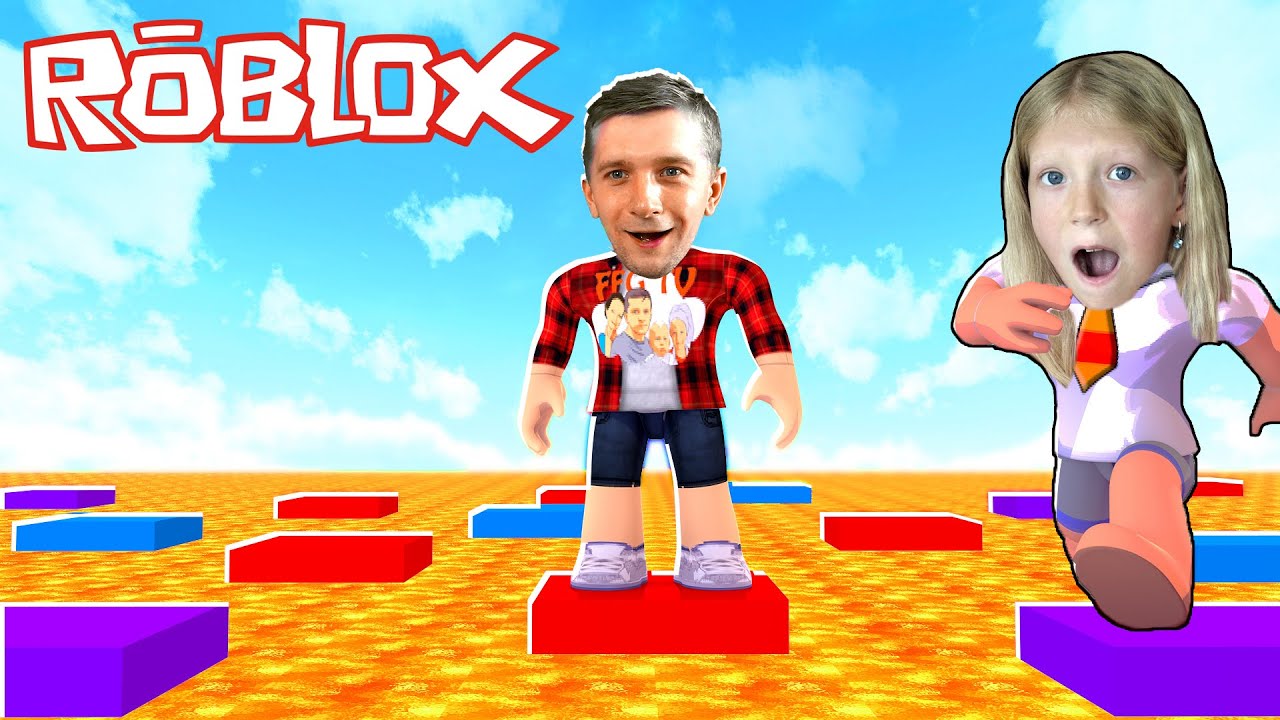 УГАДАЙ ЦВЕТ Или УПАДЕШЬ в ЛАВУ! Экстремальный Челлендж на Реакцию Roblox!
