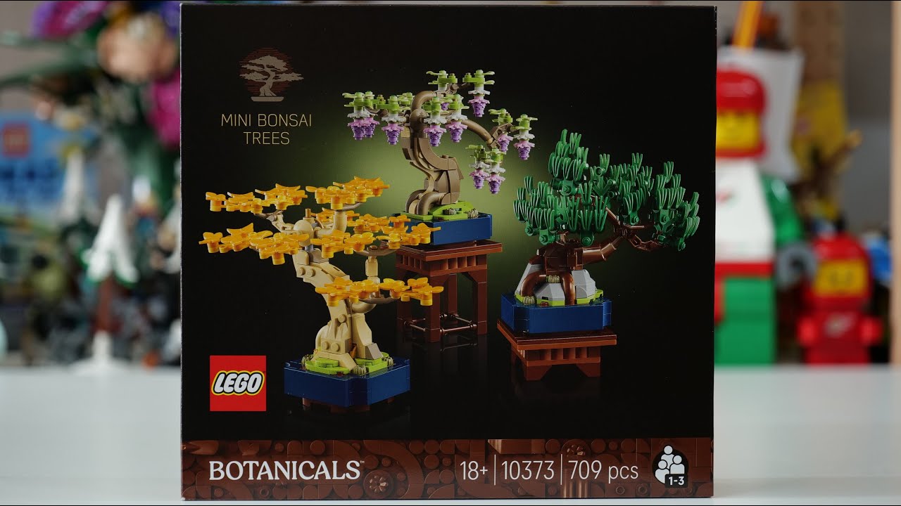 LEGO Botanicals 10373 Mini Bonsai Trees Speed Build