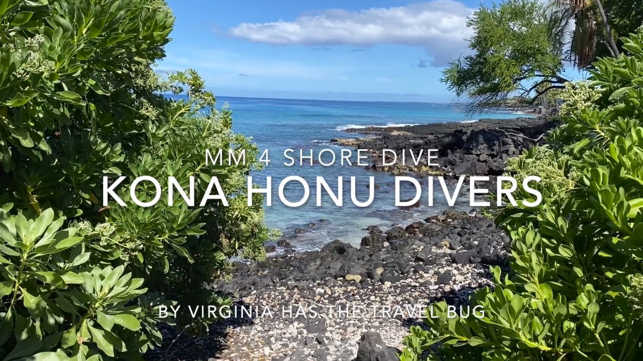 Big Island Dive Sites - Mile Marker 4 Dive Site | Kona Honu Divers