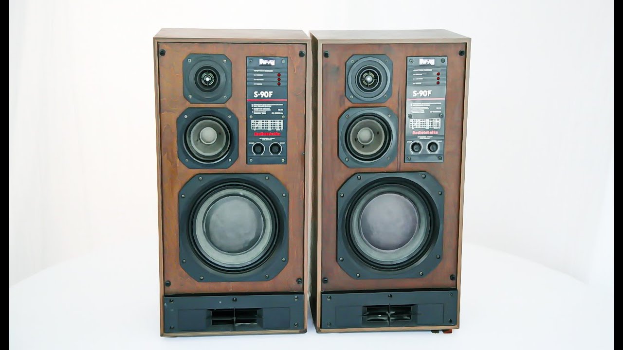 Акустическая система Radiotehnika S-90F СССР 1980 г.