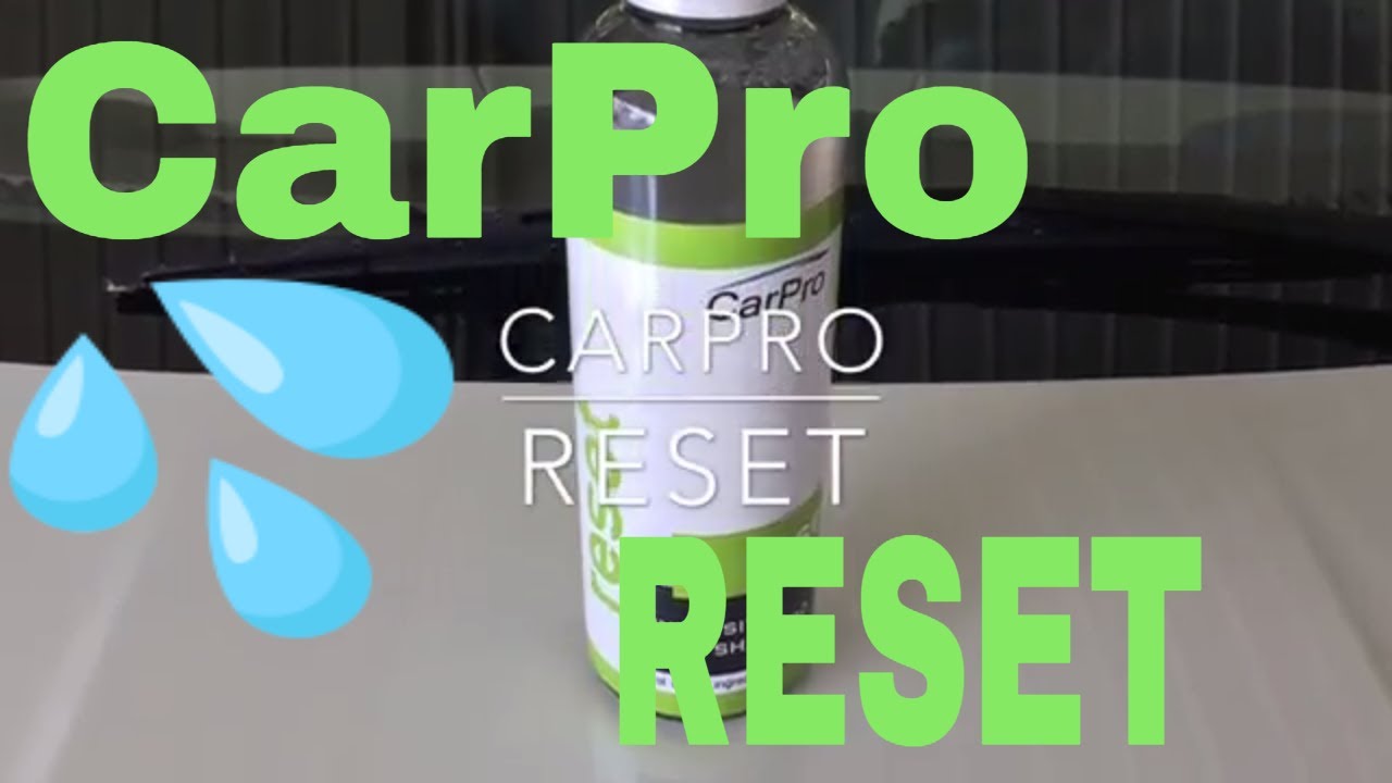 CarPro RESET!!   The Car Shampoo Series...Continues!!