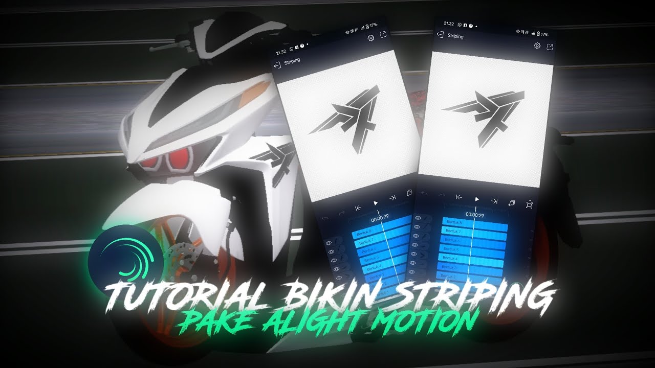 TUTORIAL BIKIN STRIPING PAKE ALIGHT MOTION | GTA SA ANDROID