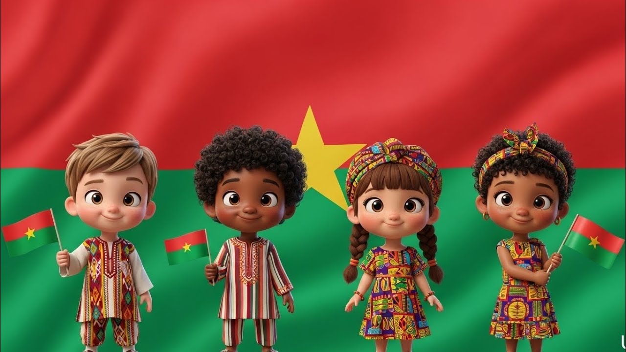 🇧🇫 Burkina Faso National Anthem | Le Ditanyè | Hymne National du Burkina Faso #Burkina