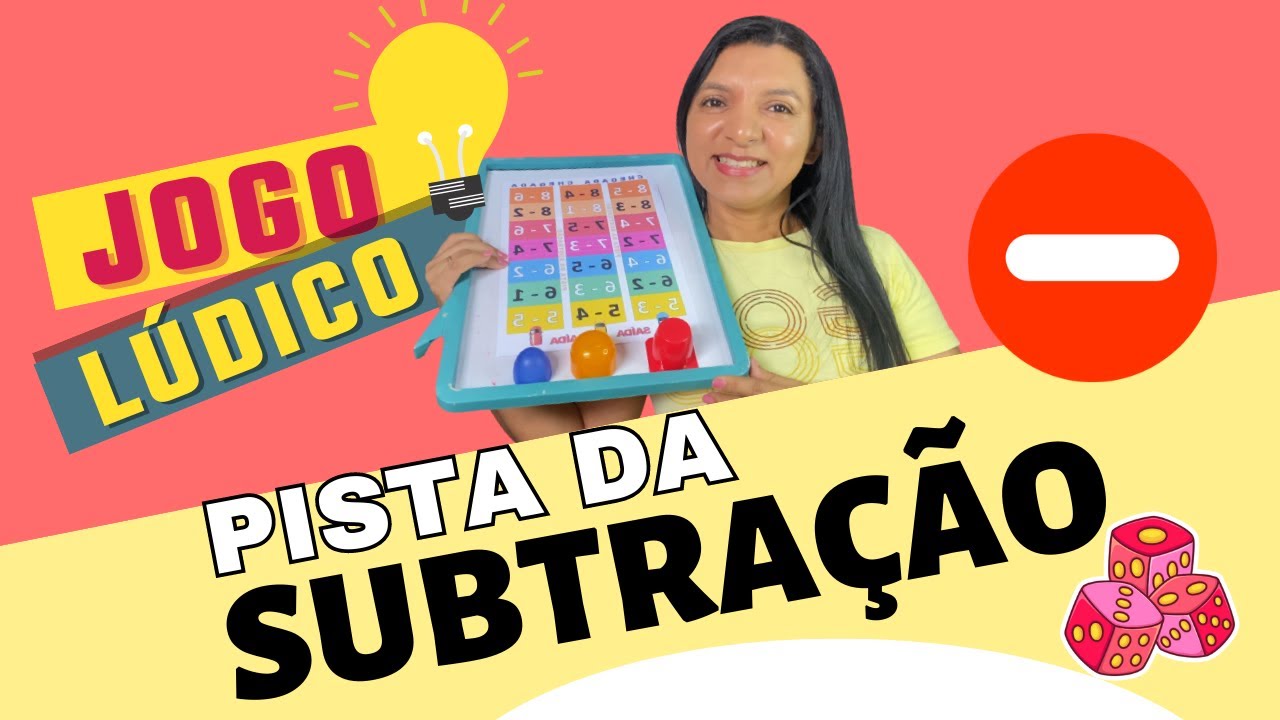 Pista da Subtração - [JOGO LÚDICO 1º E 2º ANO] Professor em Sala