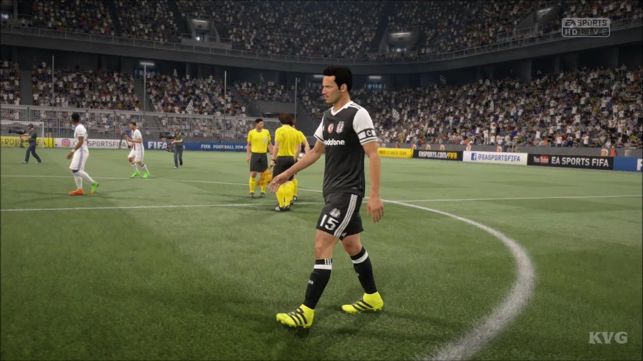FIFA 17 - UEFA Europa League - Beşiktaş JK vs Olympique Lyonnais | Gameplay (HD) [1080p60FPS]