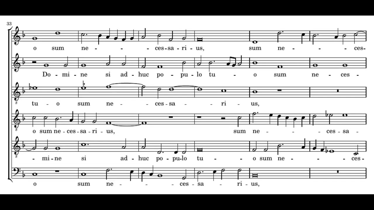 Philippe de Monte: O beatum virum Martinum - Currende