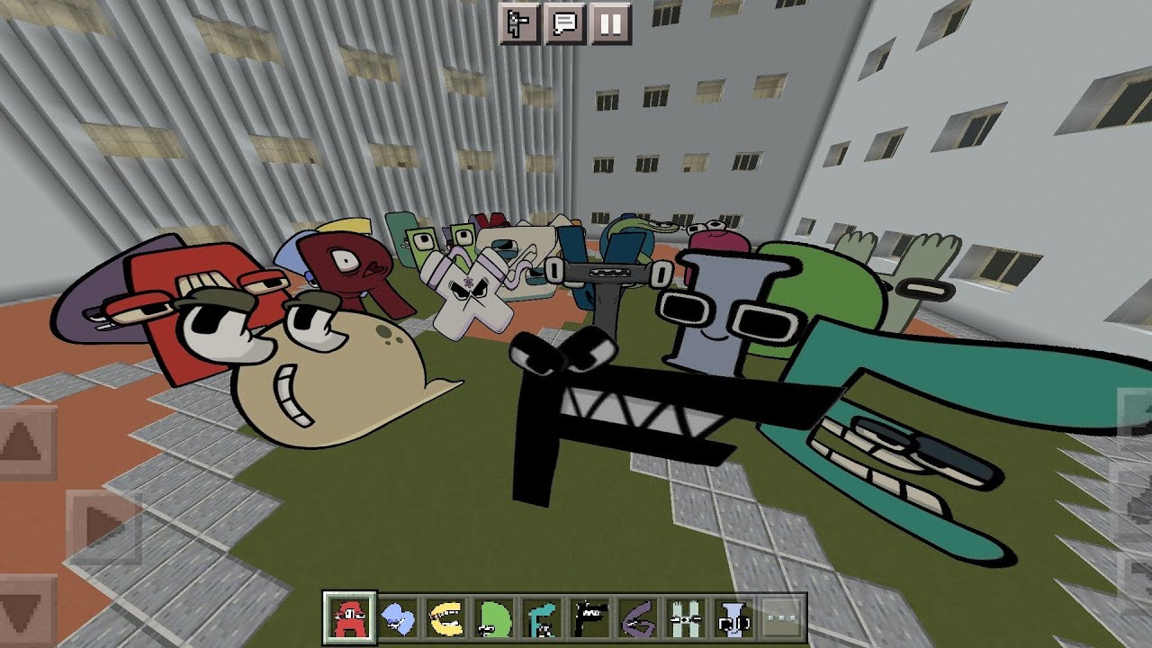 Alphabet Lore Nextbots в Minecraft PE