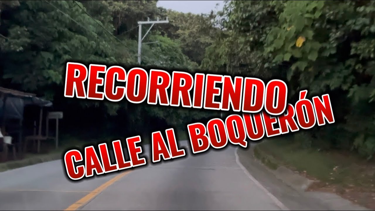 ASI ES LA CALLE QUE CONDUCE AL VOLCÁN 🌋 EL BOQUERÓN | El Salvador 🇸🇻