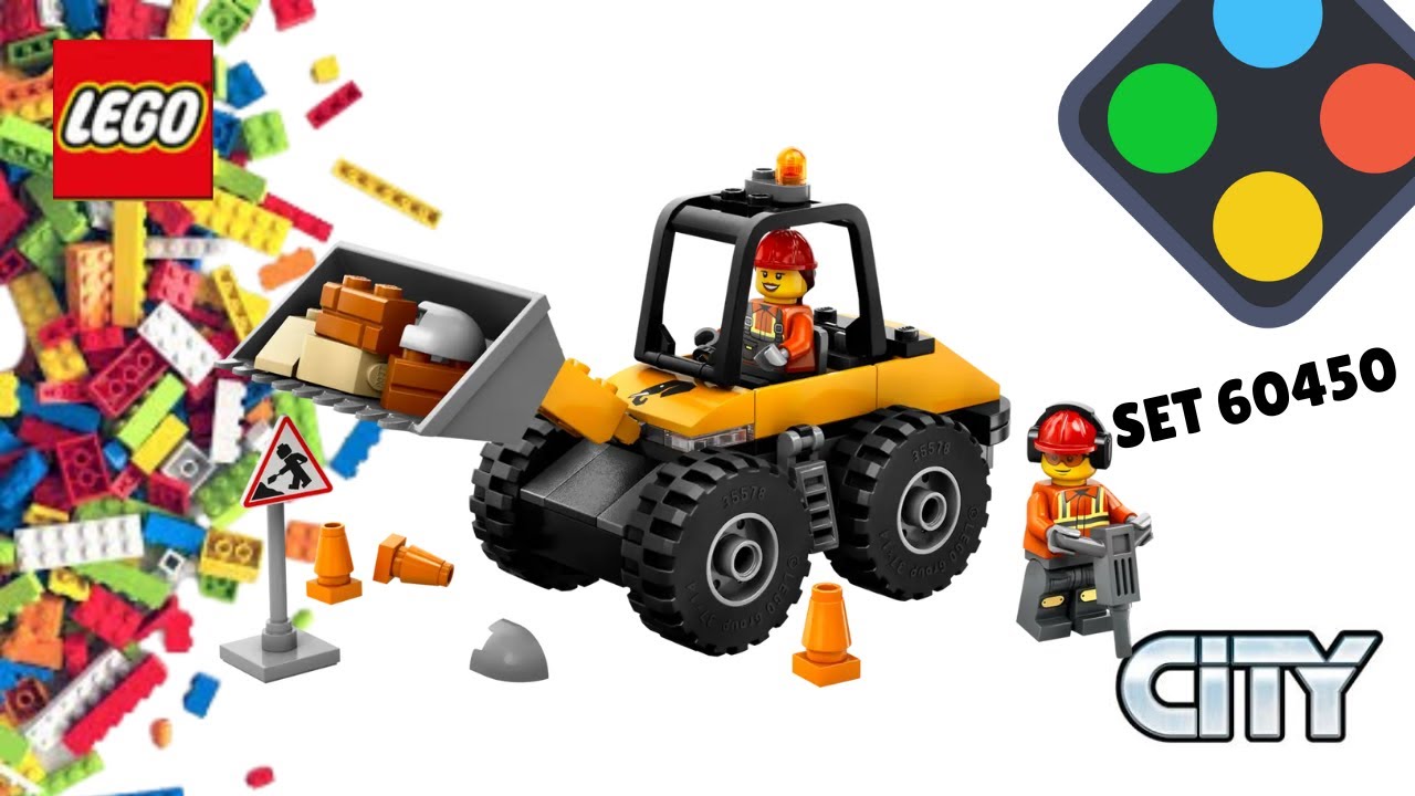 LEGO City 60450 Yellow Wheel Loader &ndash; Heavy Duty Mini Build! 🚧🟡