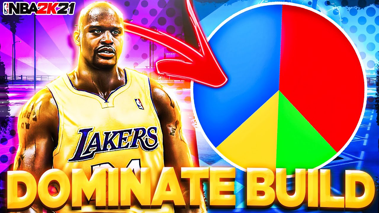 The Best Center Build Inside Glass Cleaning Lockdown NBA 2K21 Prime Shaq Build Stop Post Hooks Easy