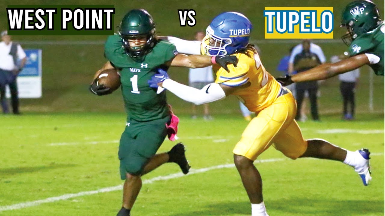 Who’s The Real Wave🌊 : #1 West Point(5A) vs #3 Tupelo(7A) || MS High School Football Week 6