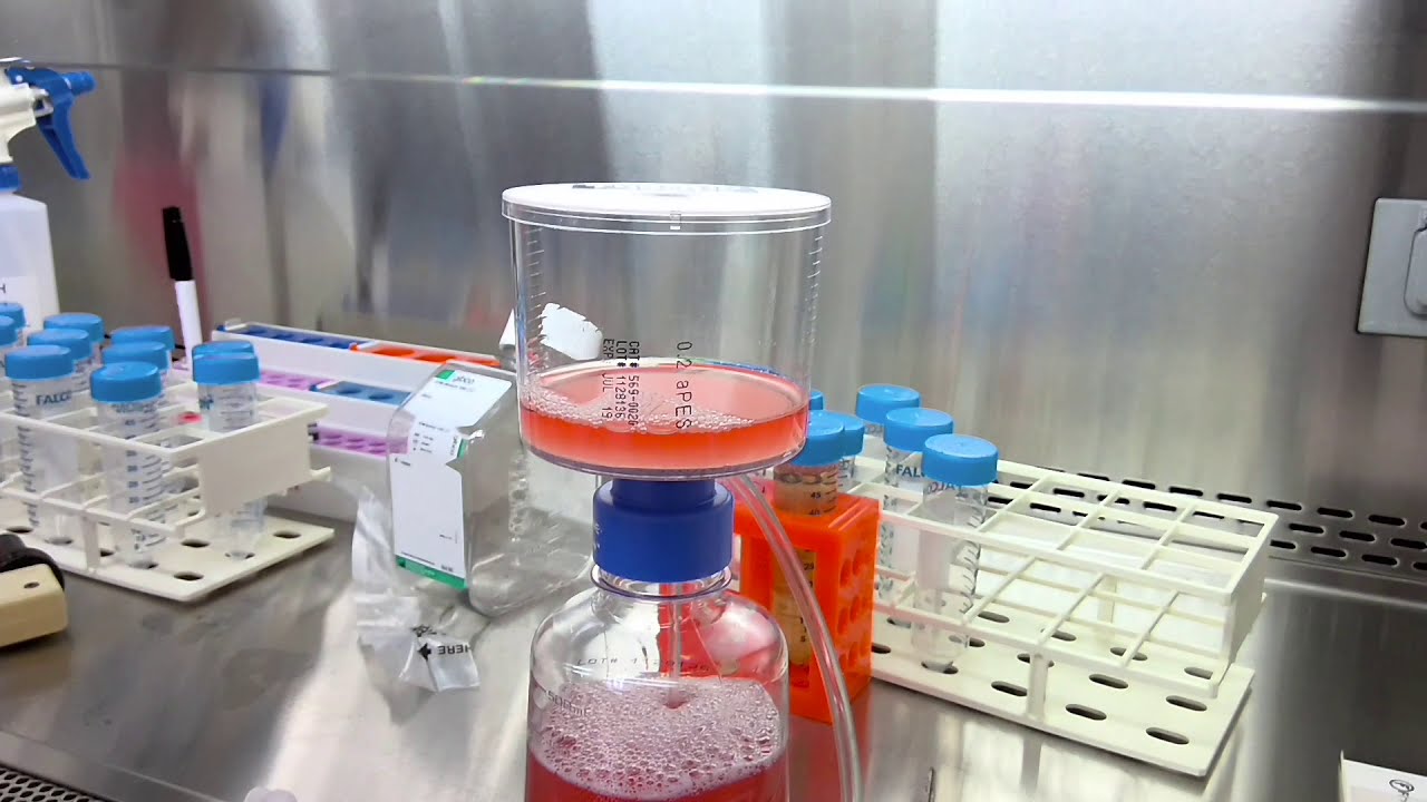 Bottle-top Vacuum Filter