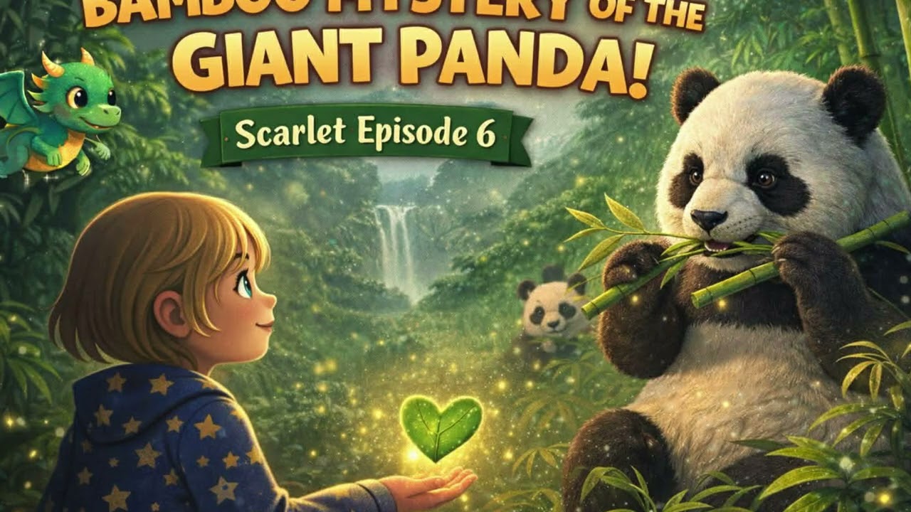 Scarlet and the Bamboo Mystery of the Giant Panda | Bedtime Story for Kids (Episode 6)