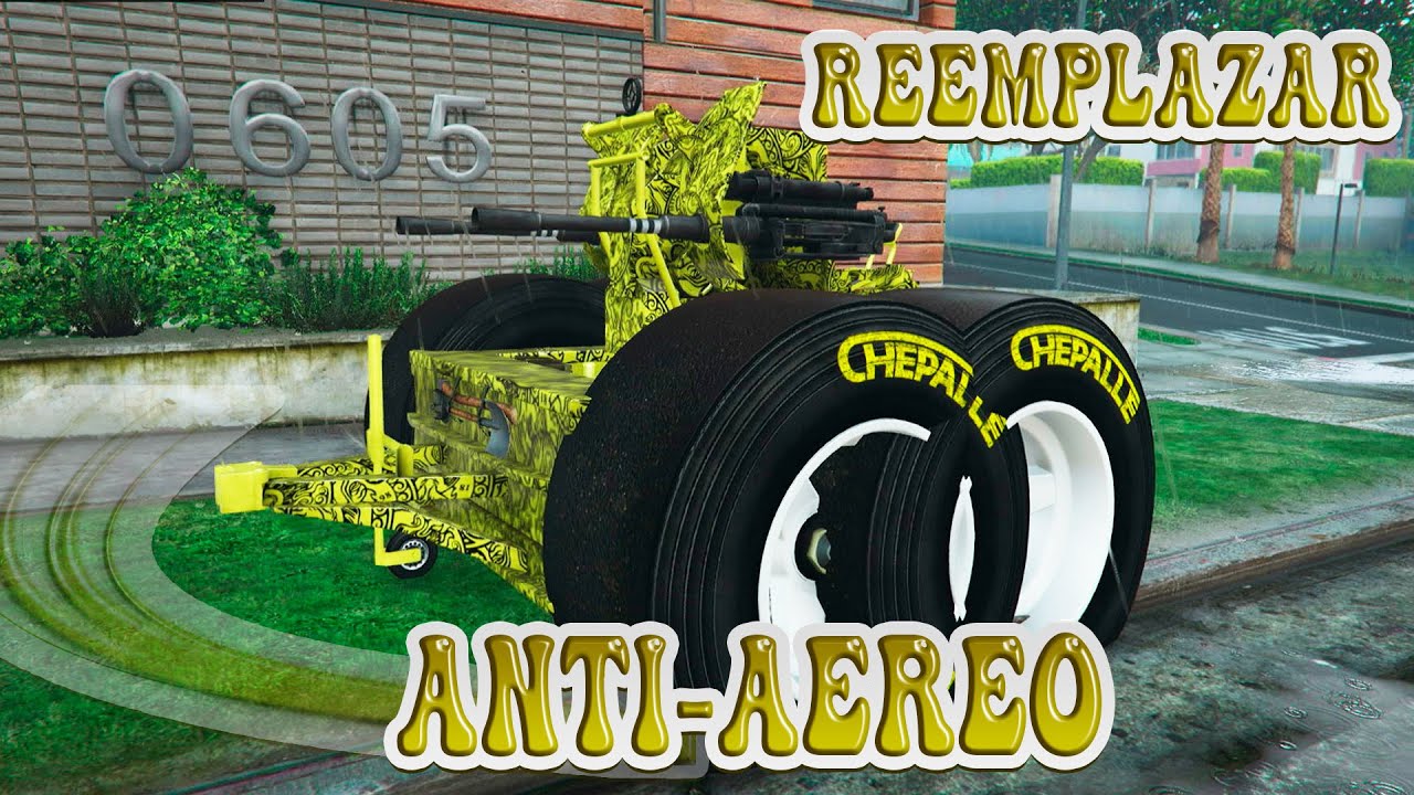 NEW REEMPLAZAR / SUSTITUIR TU REMOLQUE ANTIAÉREO! FACIL Y RAPIDO EN GTA 5 ONLINE