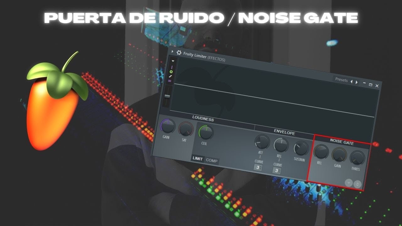 Quitar ECO en VOCES con PUERTA DE RUIDO | FL Studio