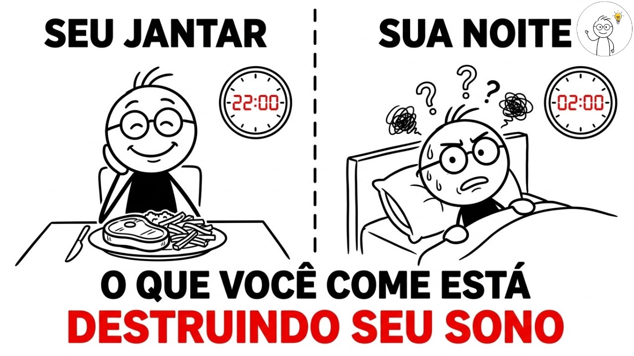 O que você come está DESTRUINDO seu sono sem você saber (e como corrigir essa semana)