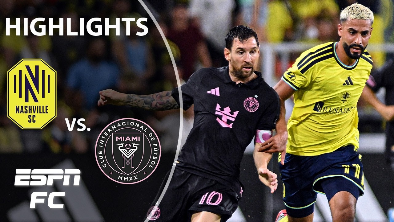 Nashville SC vs. Inter Miami | MLS Highlights | ESPN FC