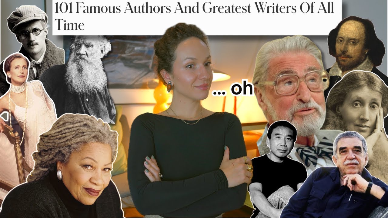 Apparently these are the GREATEST authors of all time..? (Ranking the 101 best writers)