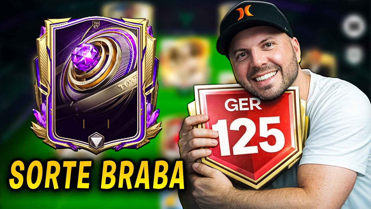 GANHEI CARTA 117 TOP E BATI O GER 125 NO FC MOBILE!