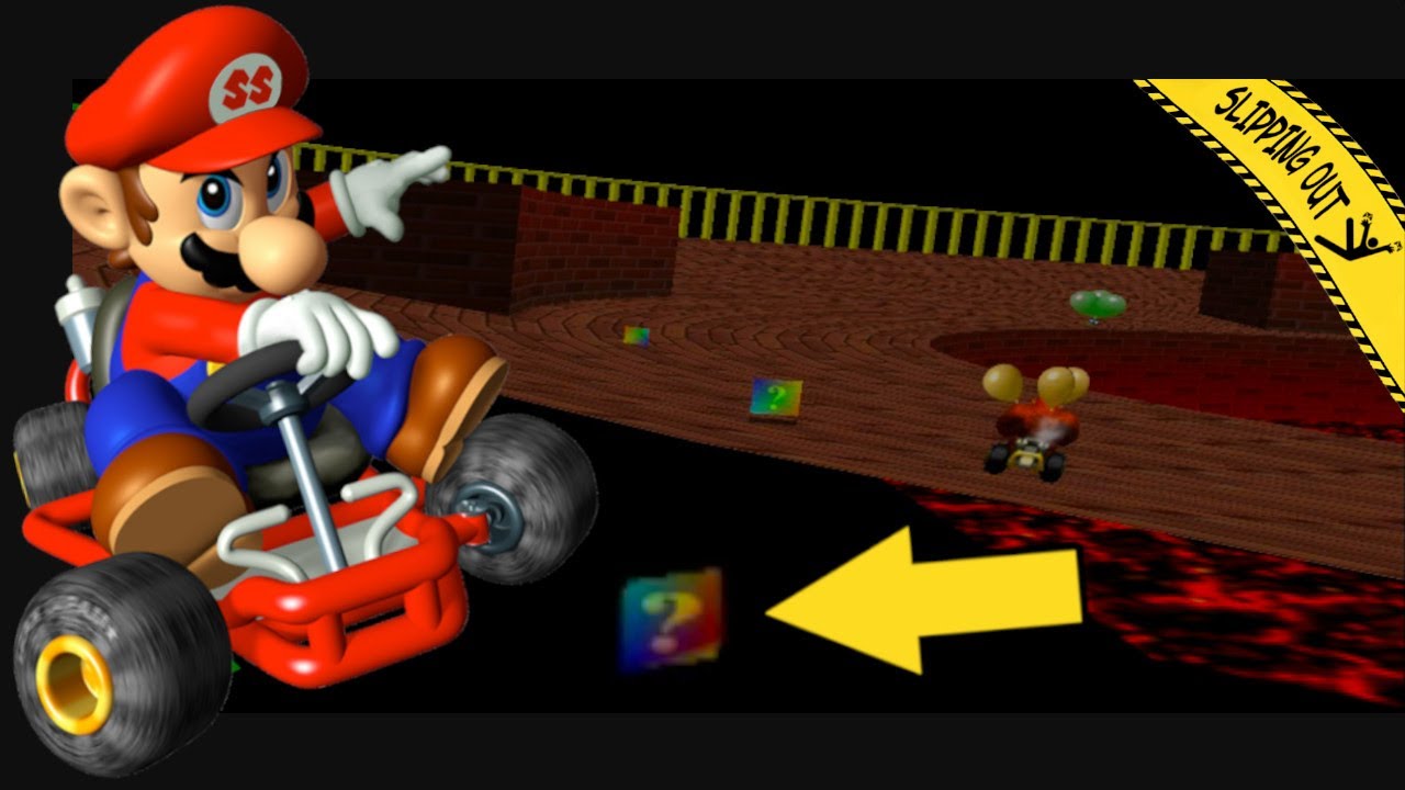 Out of Bounds Secrets Mario Kart 64 | Slipping Out