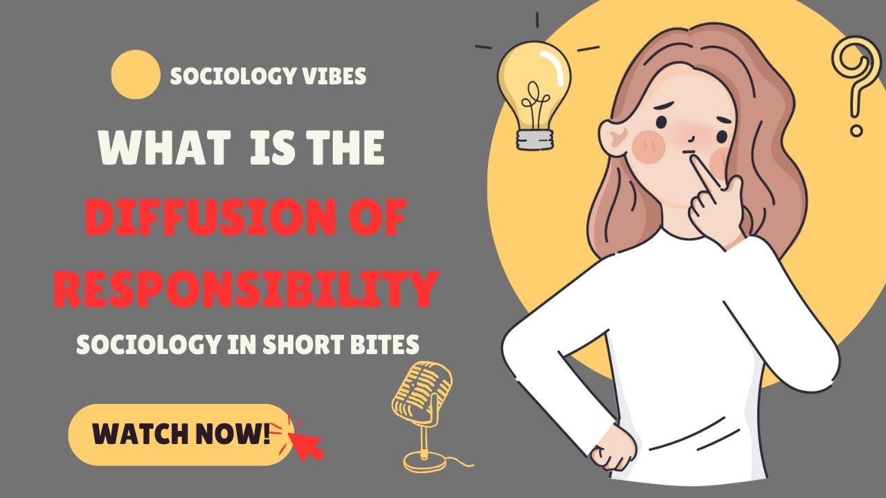 What is Diffusion of Responsibility or Bystander Effect? | Intro to Sociology | Social Interaction |