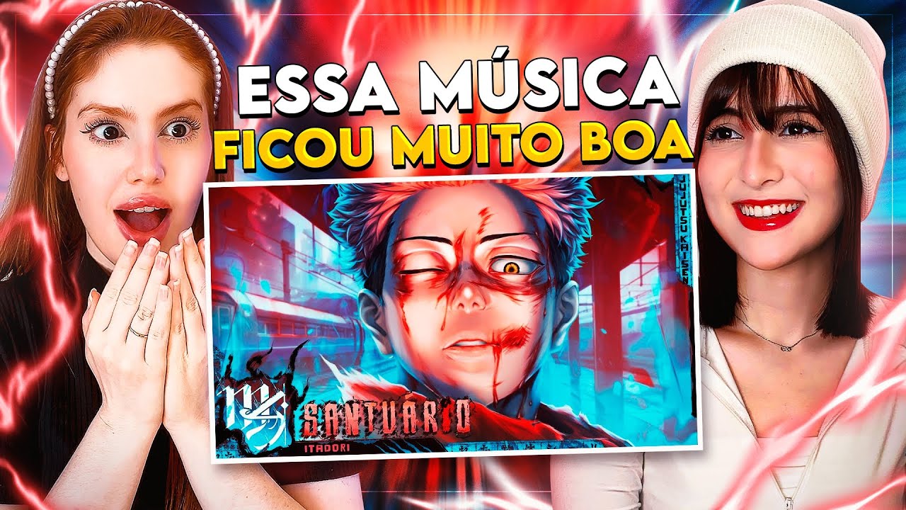 REACT Itadori Yuji (Jujutsu Kaisen) - Santuário | M4rkim | CR Reacts