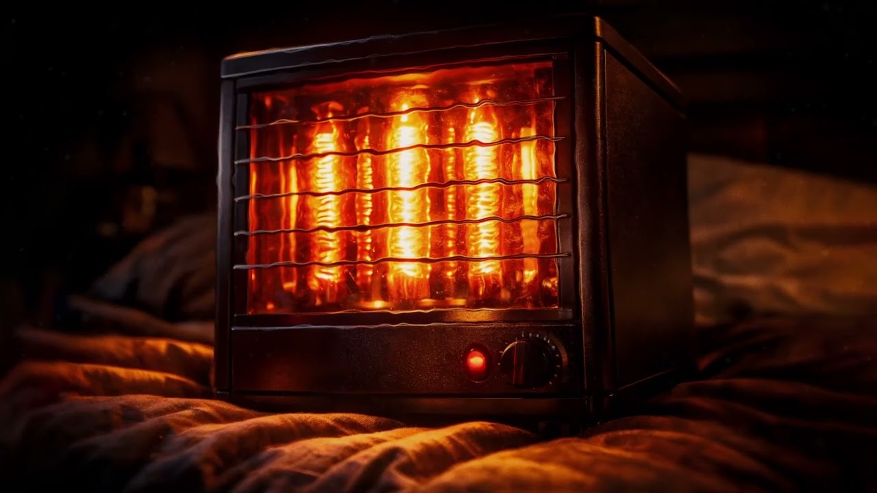 Deep Fan Heater White Noise | 10 Hours of Instant Sleep & Focus