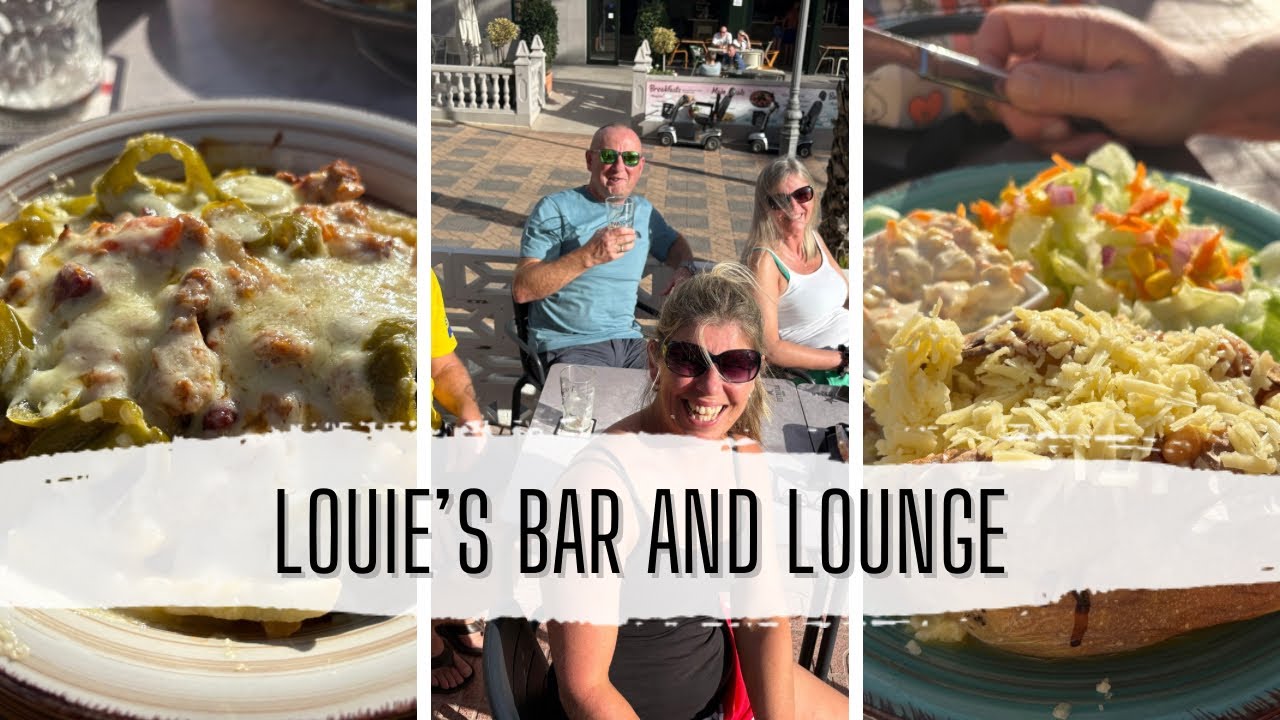 Обед и пиво по выгодной цене в баре Louie’s, Бенидорм