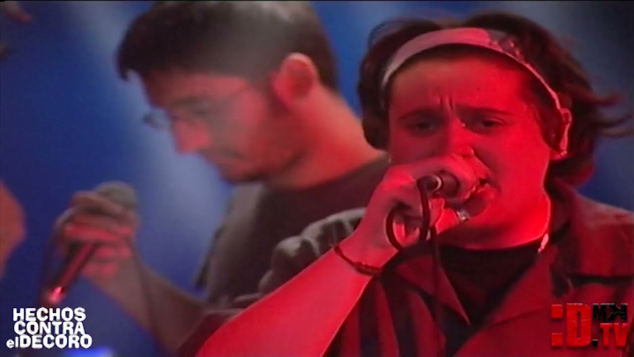 HECHOS CONTRA EL DECORO en directo en Gruta 77,  02/10/2001
