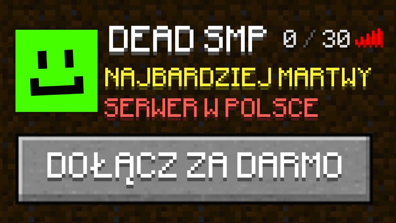 DOŁĄCZYŁEM na MARTWE SERWERY YOUTUBERÓW