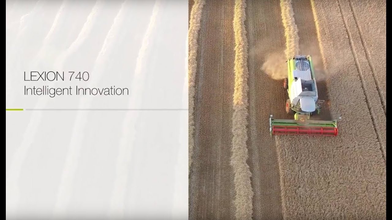 Intelligent Innovation. LEXION 740. James & Stephen Tibbits, Northamptonshire.