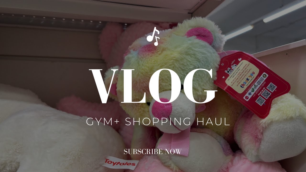 VLOG (GYM +  GROCERY SHOPPING )🦾🛍️
