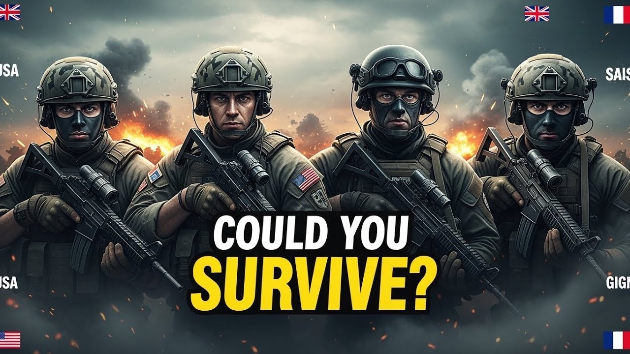 Could You Survive the World’s Most Elite Special Forces?